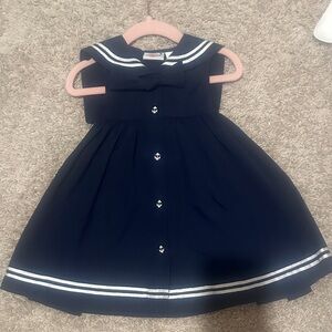 Good Lad Navy and White Sailor Dress
